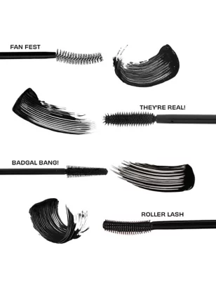 Nice List Lashes Badgal Bang, Roller Lash, They'Re Real & Fan Fest Mascara Gift Set (Worth &trade;90)