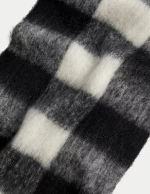 Brushed Fringed Scarf