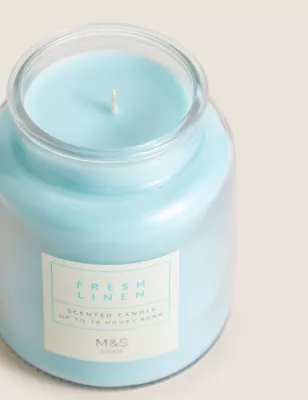 Fresh Linen Jar Candle