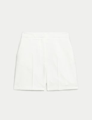 High Waist Tailored Shorts