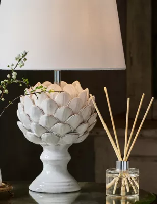 Ceramic Artichoke Table Lamp