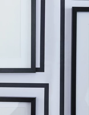 Set Of 11 Wood Photo Frames