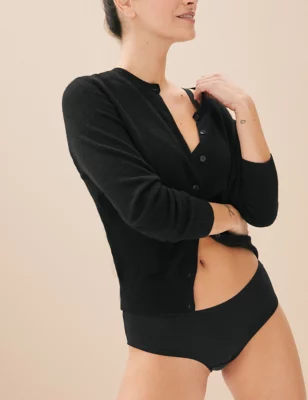 5pk Cotton Rich Lycra&trade; Low Rise Shorts