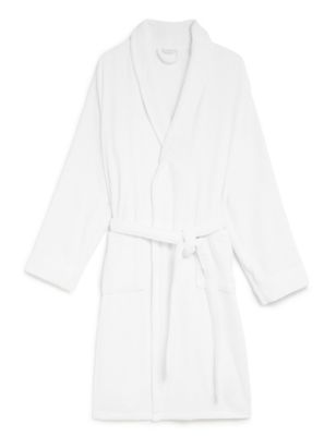 Pure Cotton Towelling Dressing Gown