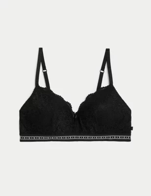 Cleo Lace Non Wired Push Up Bra