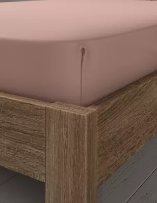 Cotton Rich Percale Fitted Sheet