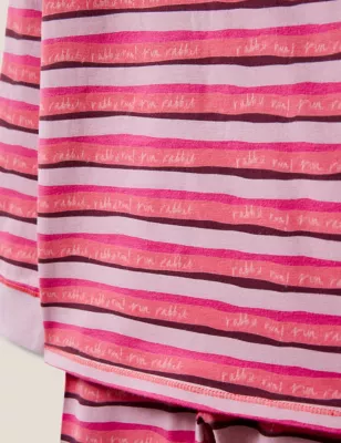 Cotton Rich Striped Pyjamas (3-10 Yrs)