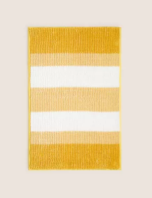 Bobble Striped Bath Mat
