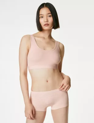 3pk Seamless Low Rise Knicker Shorts