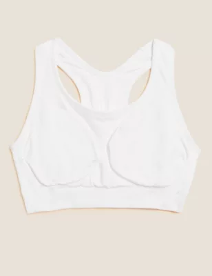 Reversible Seamless Medium Support Sports Bra