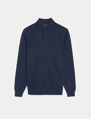 Cotton Rich Tipped Knitted Polo Shirt