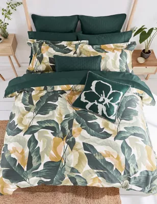 Pure Cotton Sateen Urban Forager Duvet Cover
