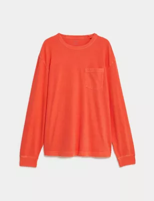 Relaxed Fit Pure Cotton T-Shirt