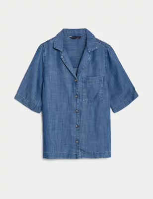 Pure Tencel&trade; Collared Shirt