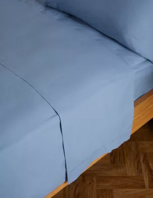 Pure Brushed Cotton Flat Sheet