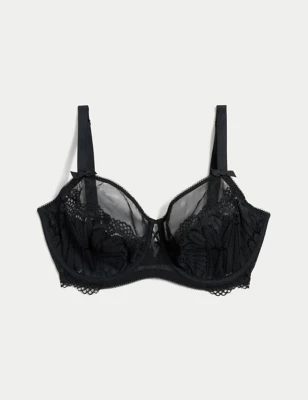 Nova Lace Wired Minimiser Bra C-G