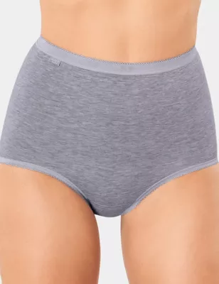 3pk High Waisted Full Briefs