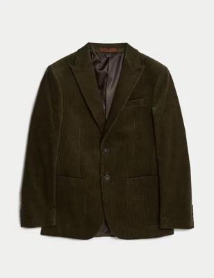 Cotton Rich Cord Blazer