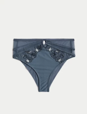 Iris High Waisted Brazilian Knickers