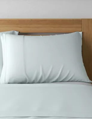 2pk Cotton Rich Percale Pillowcases