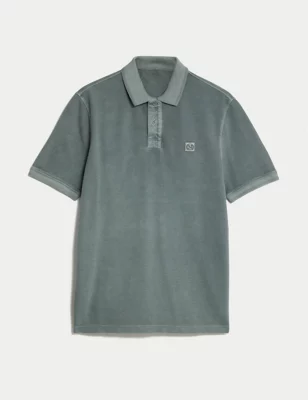 Pure Cotton Polo Shirt