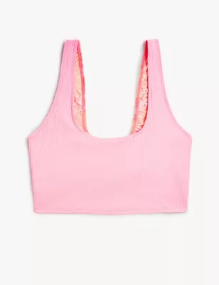 Meia Rib Lace Crop Top