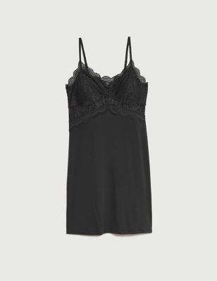 Body Soft&trade; Lace Trim Chemise