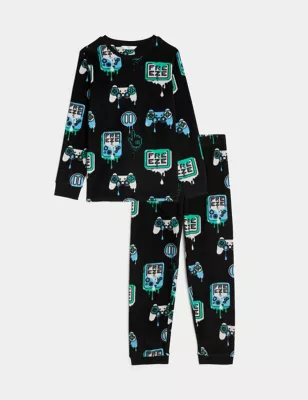 Fleece Gaming Pyjamas (6-16 Yrs)