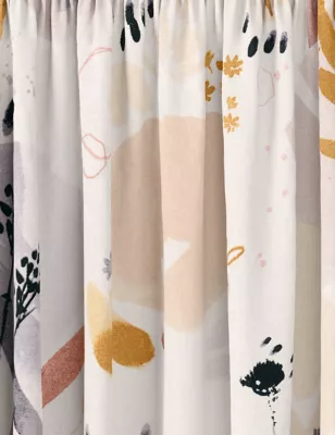 Pure Cotton Madeline Pencil Pleat Blackout Curtains