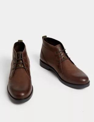 Leather Chukka Boots