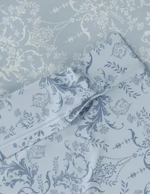 Aida-Alouette Damask Sateen Bedding Set