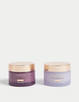 Sleep & Replenish Day & Night Cream Set