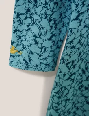 Jersey Heart Print Nightdress