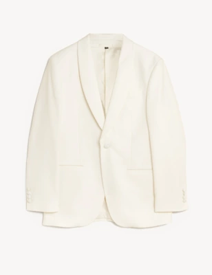 Tailored Fit Wool Rich Tuxedo Jacket