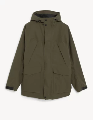 Waterproof Hooded Parka Jacket With Stormwear&trade;