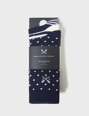 3pk Assorted Socks