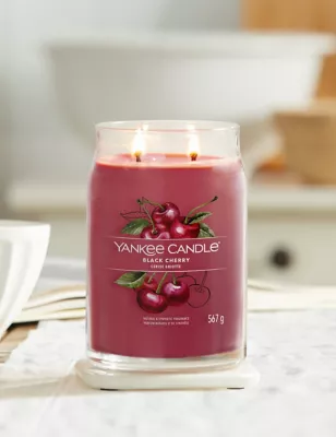 Black Cherry Signature Large Jar Scented Candle