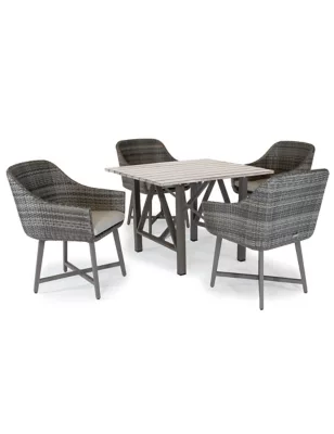 Lamode 4 Seater Garden Table & Chairs