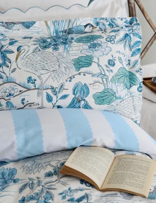 Pure Cotton Sateen Crane & Frog Duvet Cover