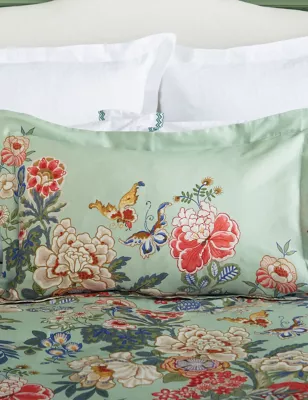 Pure Cotton Emperor Peony Oxford Pillowcase