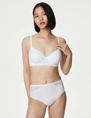 3pk Body Soft&trade; High Waisted Brazilian Knickers