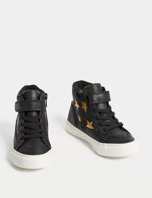 Kids' Freshfeet&trade; Riptape Star High Tops (4 Small - 13 Small)