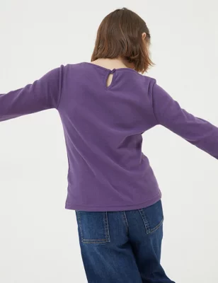 3pk Cotton Blend Ribbed T-Shirts (3-13 Yrs)