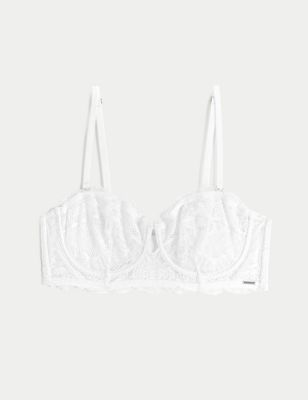 Marseilles Lace Wired Strapless Bustier A-D