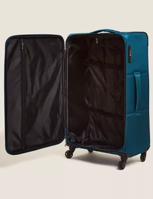 Set Of 3 Jasper 4 Wheel Soft Suitcases