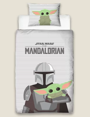 Mandalorian&trade; Cotton Blend Single Bedding Set