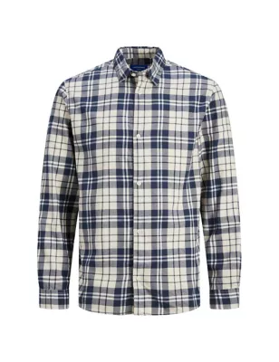 Pure Cotton Checked Shirt (8-16 Yrs)