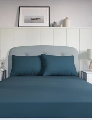 2pk Egyptian Cotton Sateen 400 Thread Count Pillowcases