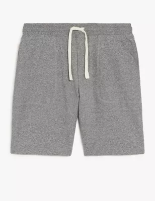 Drawstring Jersey Shorts