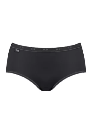 3pk Cotton Rich High Waisted Midi Knickers